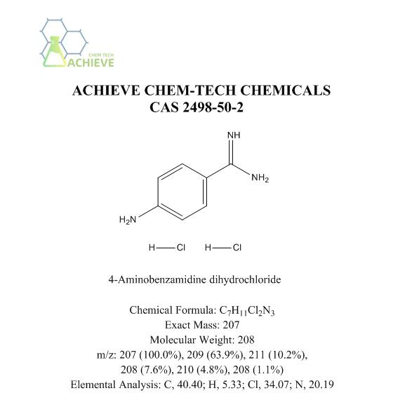 4-aminobenzamidino dihidrochloridas CAS 2498-50-2