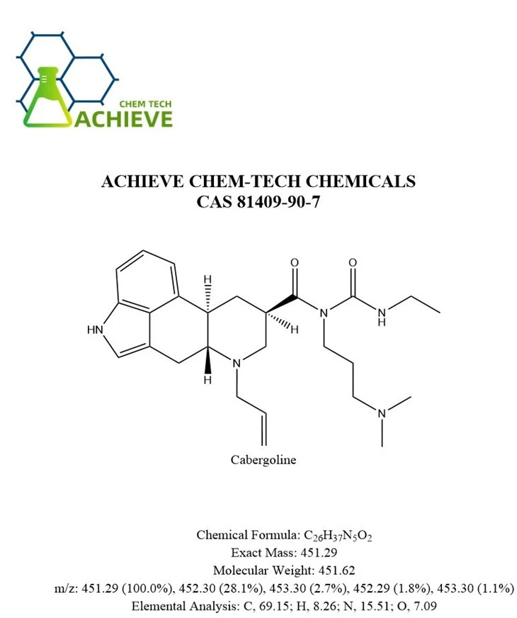 Cabergoline Powder CAS 81409-90-7