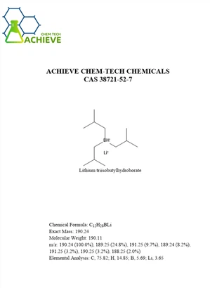 Ličio triisobutilhidroborate cas 38721-52-7